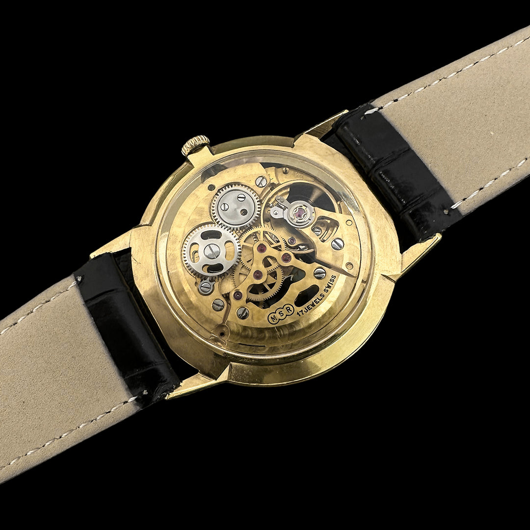 A watchmaker's skeleton watch